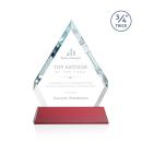 Apex Red on Newhaven Diamond Crystal Award