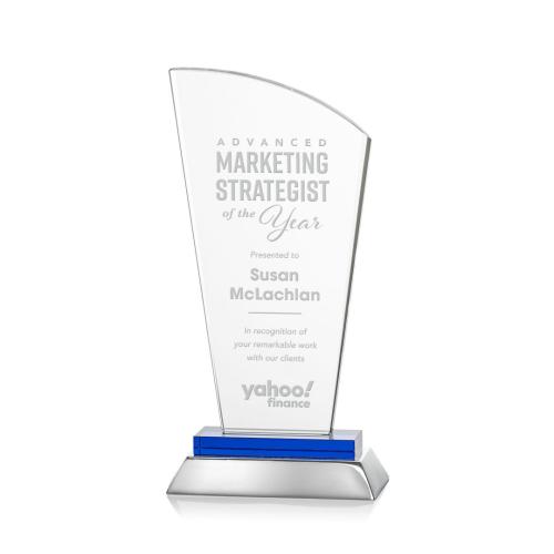 Corporate Awards - Hansen Blue Peak Crystal Award