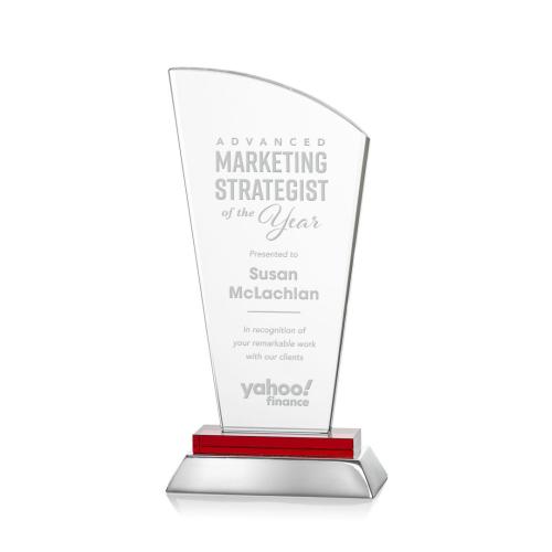 Corporate Awards - Hansen Red Peak Crystal Award