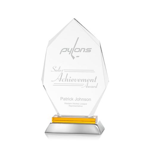 Corporate Awards - Nebraska Amber Arch & Crescent Crystal Award