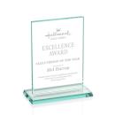 Algoma Jade 3/8" Rectangle Glass Award