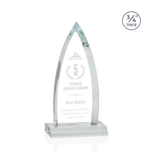Corporate Awards - Shildon Starfire Arch & Crescent Crystal Award
