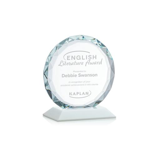 Corporate Awards - Centura White Circle Crystal Award
