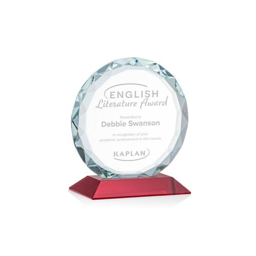 Corporate Awards - Centura Red Circle Crystal Award