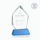 Deerhurst Sky Blue on Newhaven Peak Crystal Award
