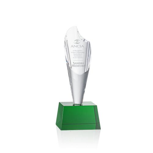 Corporate Awards - Trinity Torch - Green