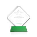 Toulon Green on Newhaven Diamond Crystal Award