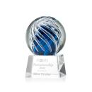 Genista Clear on Robson Base Spheres Glass Award