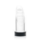 Lauder Black on Base Obelisk Crystal Award
