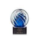 Genista Black on Paragon Base Spheres Glass Award