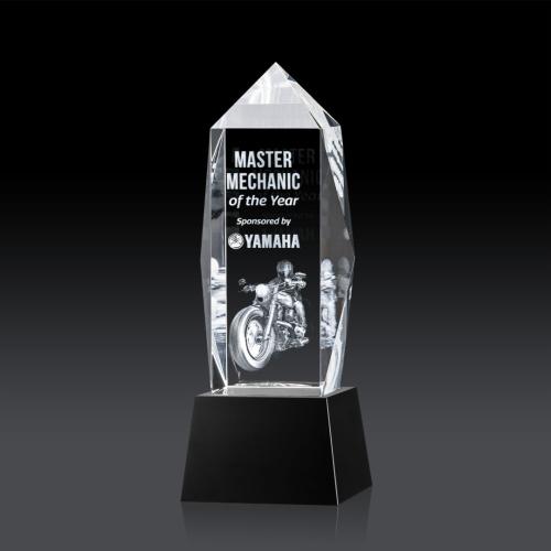 Corporate Awards - Bloomington on Base 3D - Black