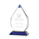 Granville Blue Arch & Crescent Crystal Award