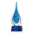 Worchester Blue on Robson Base Glass Award