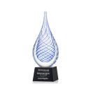 Kentwood Black on Robson Base Glass Award
