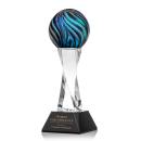 Malton Black on Langport Base Spheres Glass Award