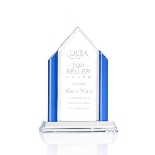 Corporate Awards - Omaha Tower Arch & Crescent Crystal Award