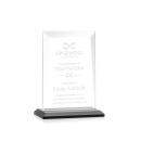 Sullivan Black Rectangle Crystal Award