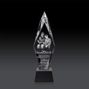 Manilow Black on Robson Base (3D) Diamond Crystal Award