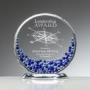 Denali Blue Circle Glass Award