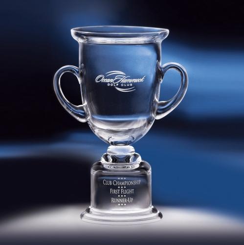 Corporate Awards - Crystal Awards - Vase and Bowl Awards - Cup Adirondack