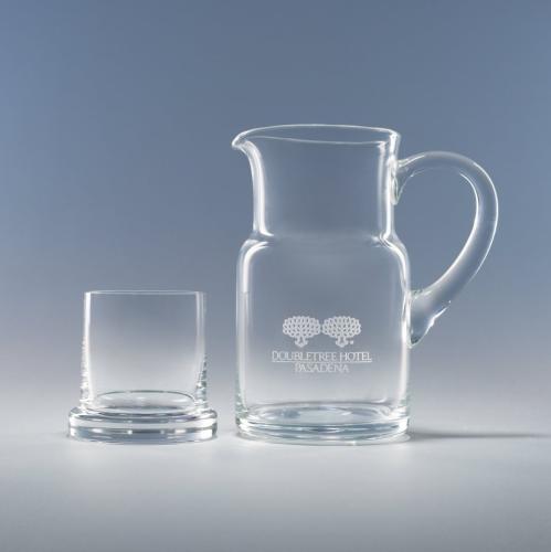 Corporate Gifts, Recognition Gifts and Desk Accessories - Etched Barware - Executive Water Set