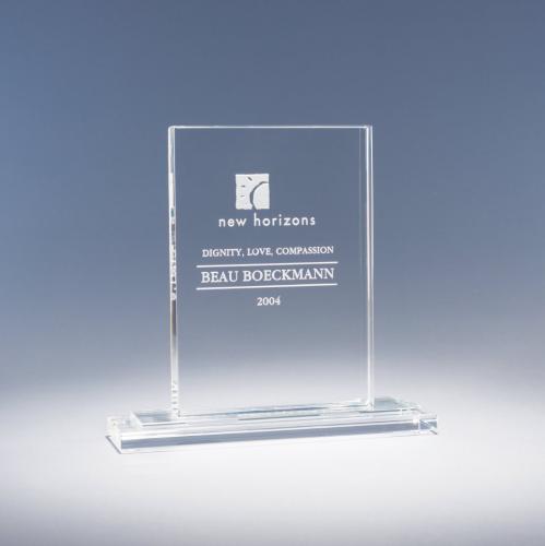 Corporate Awards - Crystal Awards - Crystal Plaque