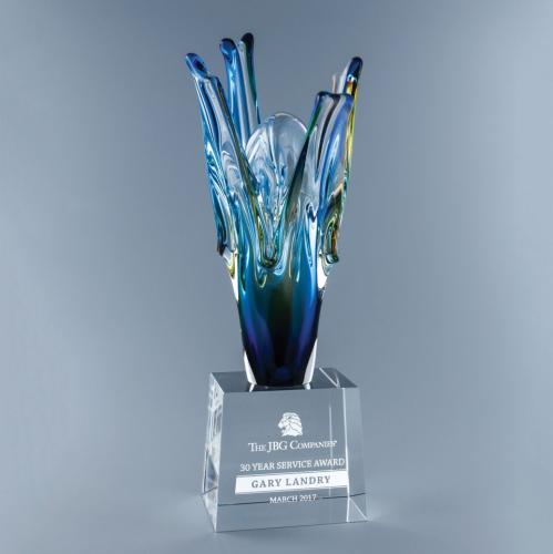 Corporate Awards - Glass Awards - Art Glass Awards - Euphoria