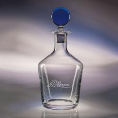 Employee Gifts - 34oz. Craft Decanter - Blue