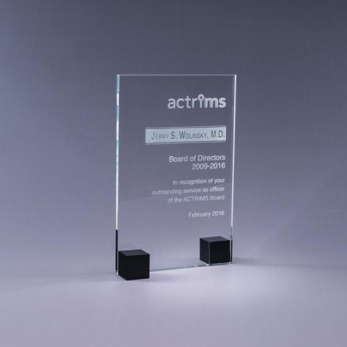 Corporate Awards - Glass Awards - Elements - Black