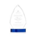 Idaho Blue Arch & Crescent Crystal Award