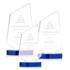 Employee Gifts - Portland Blue Peak Crystal Award