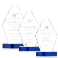 Employee Gifts - Redding Blue Crystal Award