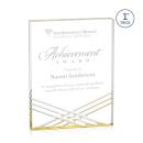 Chestham Gold Rectangle Acrylic Award