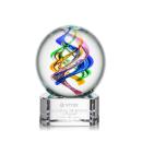 Galileo Clear on Paragon Base Spheres Glass Award