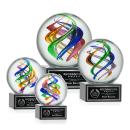 Galileo Black on Hancock Base Spheres Glass Award