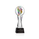 Galileo Black on Grafton Base Spheres Glass Award