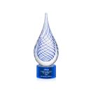 Kentwood Blue on Marvel Base Glass Award
