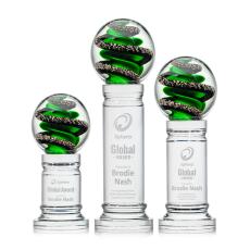 Employee Gifts - Zodiac Obelisk on Colverstone Base Glass Award