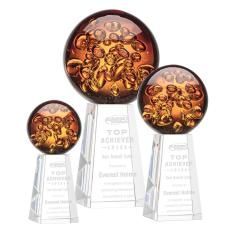 Employee Gifts - Avery Spheres on Novita Base Glass Award