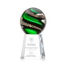 Zodiac Spheres on Celestina Base Glass Award