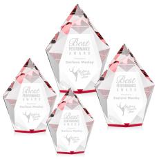 Employee Gifts - Devron Red Crystal Award