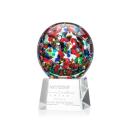 Fantasia Clear on Robson Base Spheres Glass Award