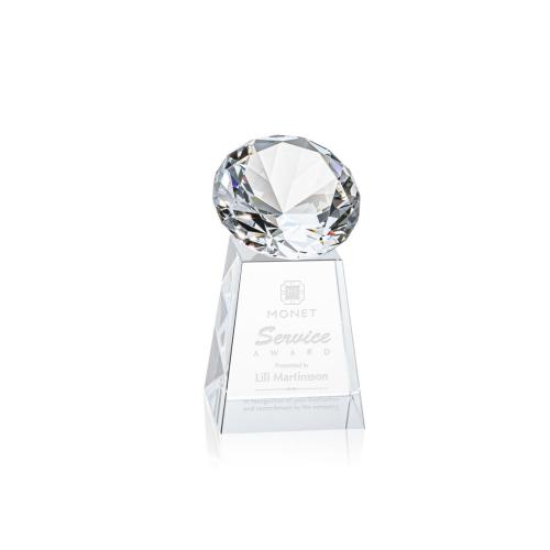 Corporate Awards - Celestina Gemstone Diamond Crystal Award