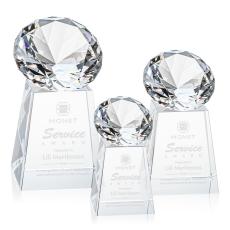 Employee Gifts - Celestina Gemstone Diamond Crystal Award