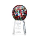 Fantasia Spheres on Celestina Base Glass Award