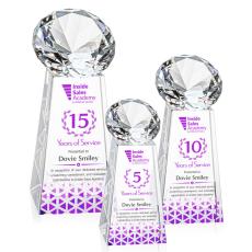 Employee Gifts - Novita Full Color Diamond Crystal Award