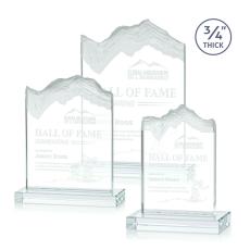 Employee Gifts - Kilimanjaro Jade Peak Glass Award