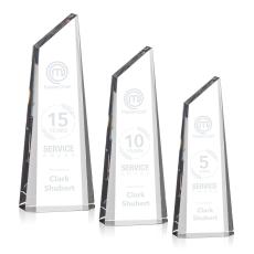Employee Gifts - Akron Tower Obelisk Crystal Award