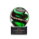 Zodiac Black on Paragon Base Spheres Glass Award