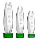 Hoover Green on Paragon Base Obelisk Crystal Award